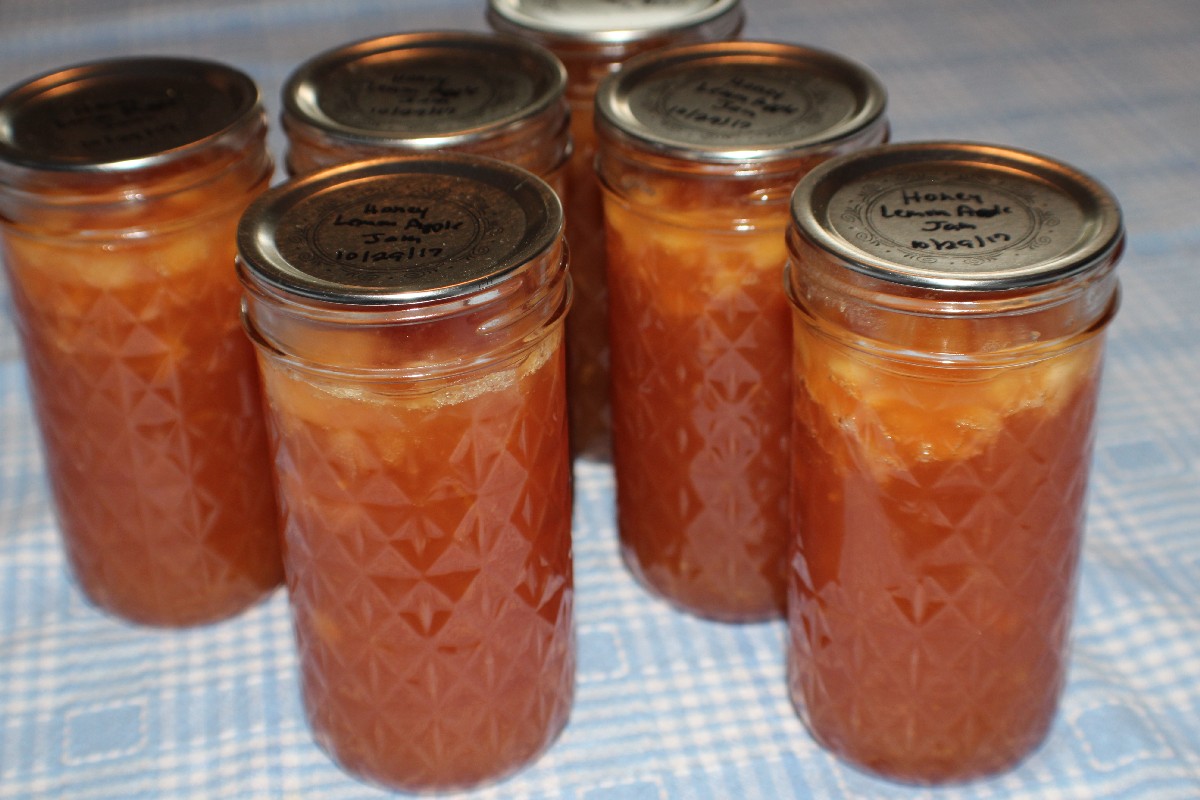 Got apples; make applesauce and apple jam. Jeanne McDonald